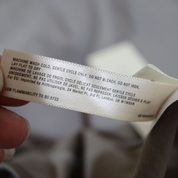 Anthropologie Eloise Light Blue Gray Soft Tank Top LG - Picture 9 of 10